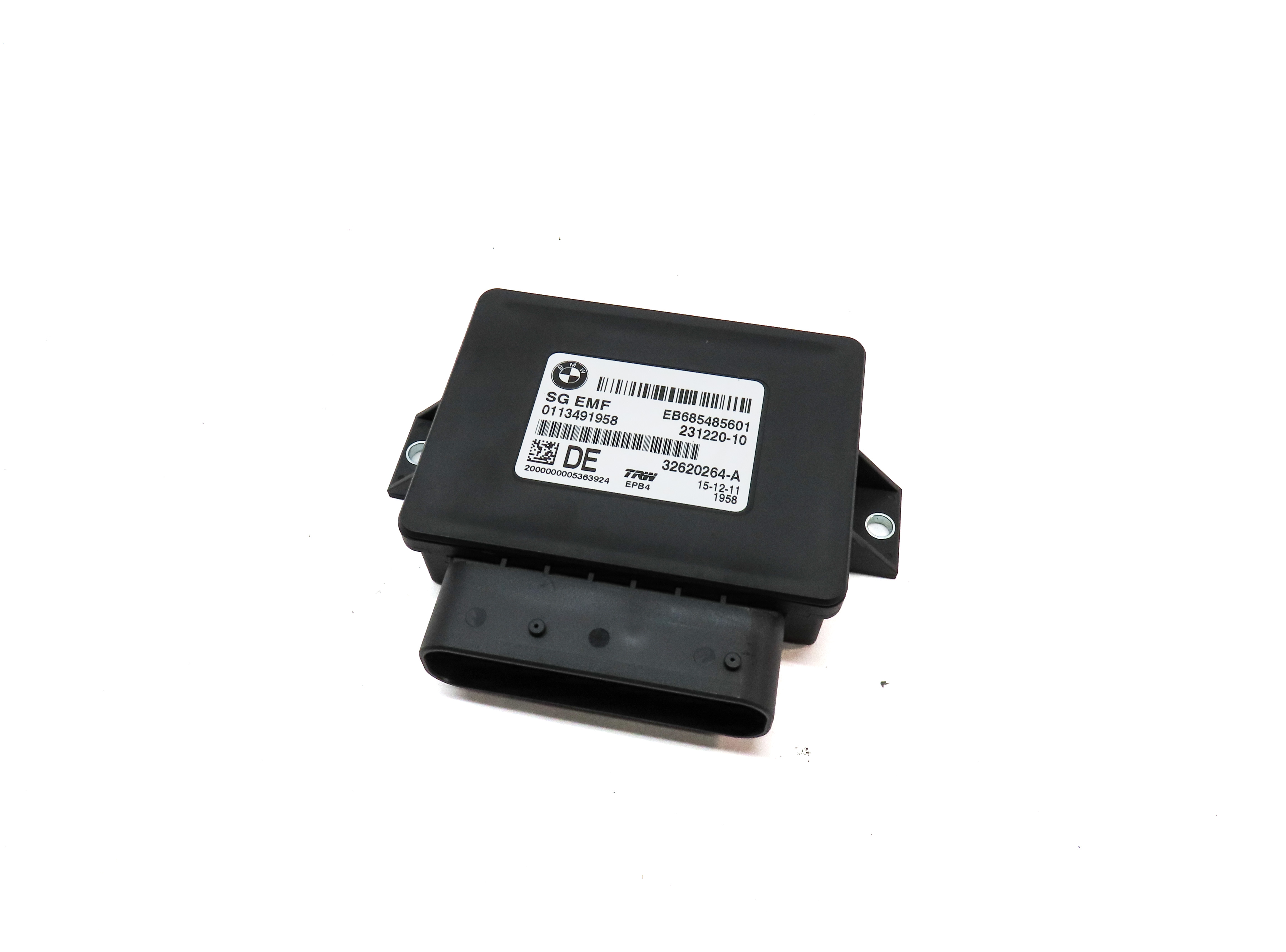 11-19 BMW 528i 535i 550i 640i 650i M5 M6 X3 X4 - PARKING BRAKE CONTROL MODULE — exact item pictured